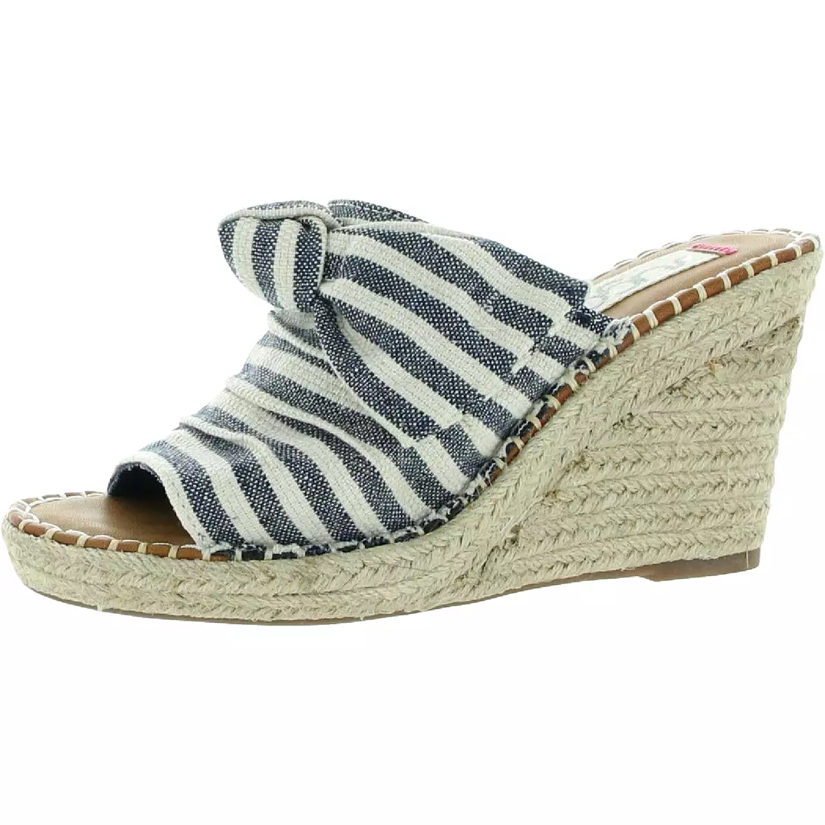 Sugar Womens Hundreds Espadrilles Glitter Wedges