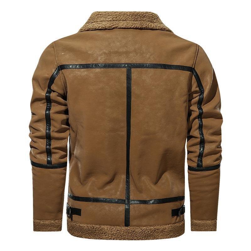 Swedish Men Suede Leather Jacket