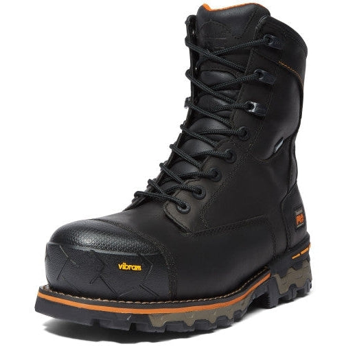 Timberland Pro Men's Boondock 8 Comp Toe WP Work Boot -Black- TB189645001