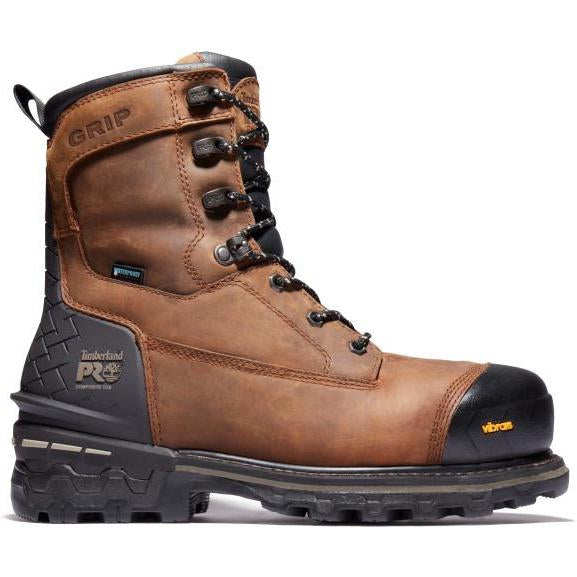 Timberland Pro Men's Boondock HD 8 Comp Toe WP Work Boot- TB1A29TG214