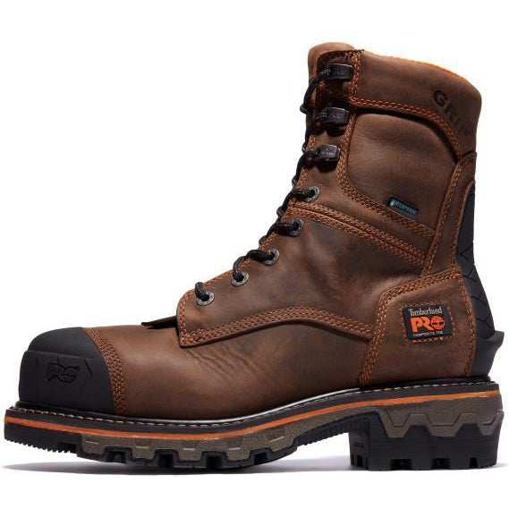 Timberland Pro Men's Boondock HD Comp Toe WP 400G Logger Work Boot - TB1A28SB214