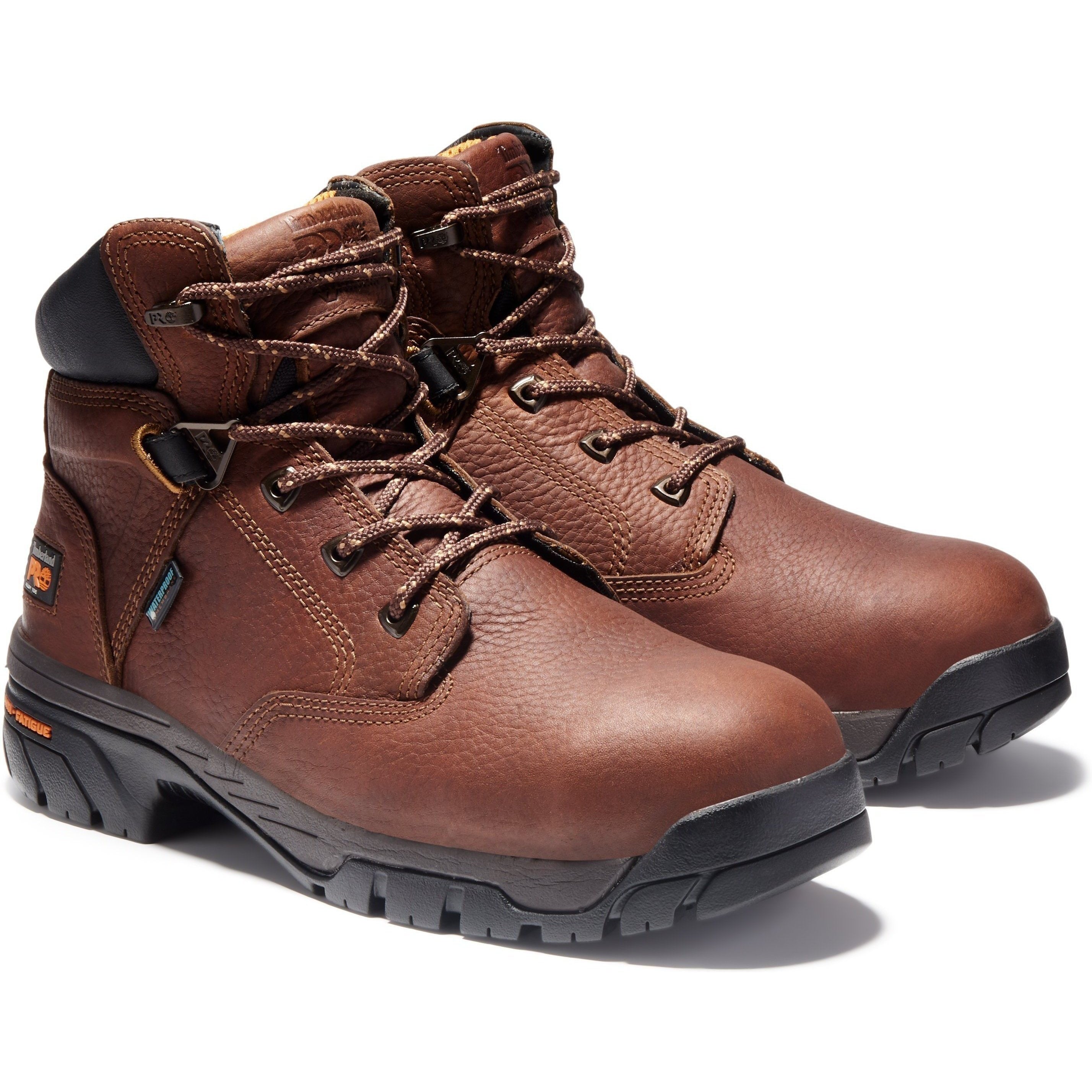 Timberland PRO Men's Helix 6 Alloy Toe WP Work Boot Brown TB185594214