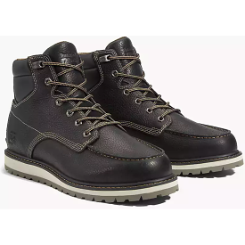 Timberland Pro Men's Irvine 6 Soft Toe WP Work Boot -Black- TB1A42SY001