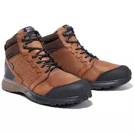 Timberland Pro Men's Reaxion Soft Toe WP Work Boot- Brown- TB1A27BG214