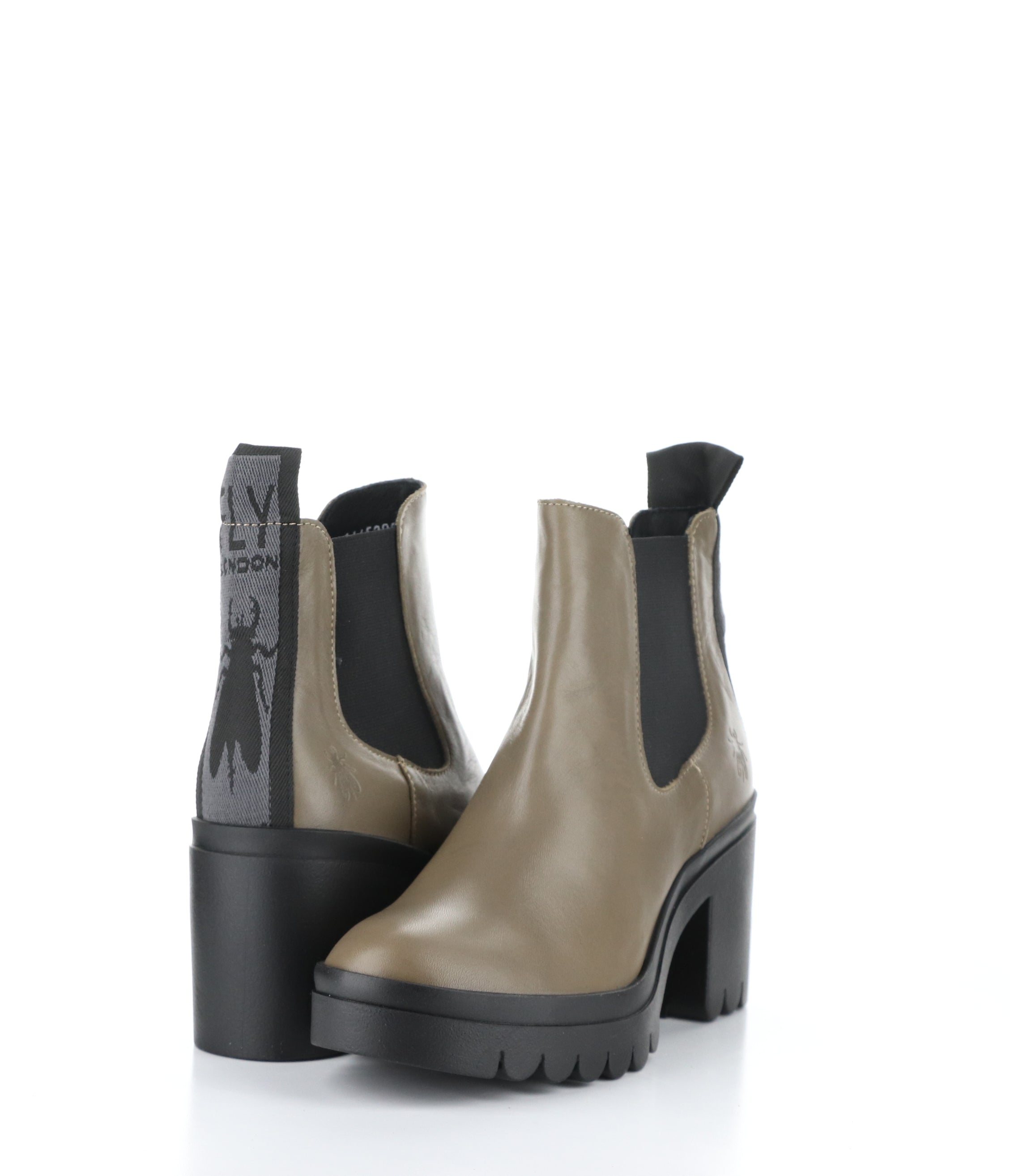 TOPE520FLY 014 TAUPE Elasticated Boots