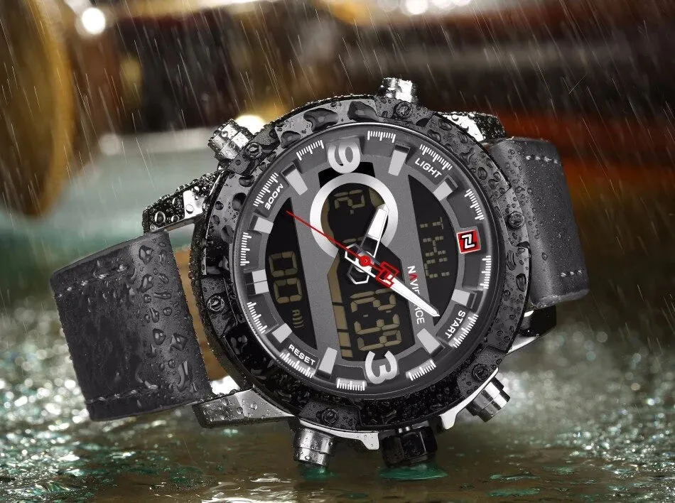 Waterproof Casual Sport Military Quartz Clock Watches for Men