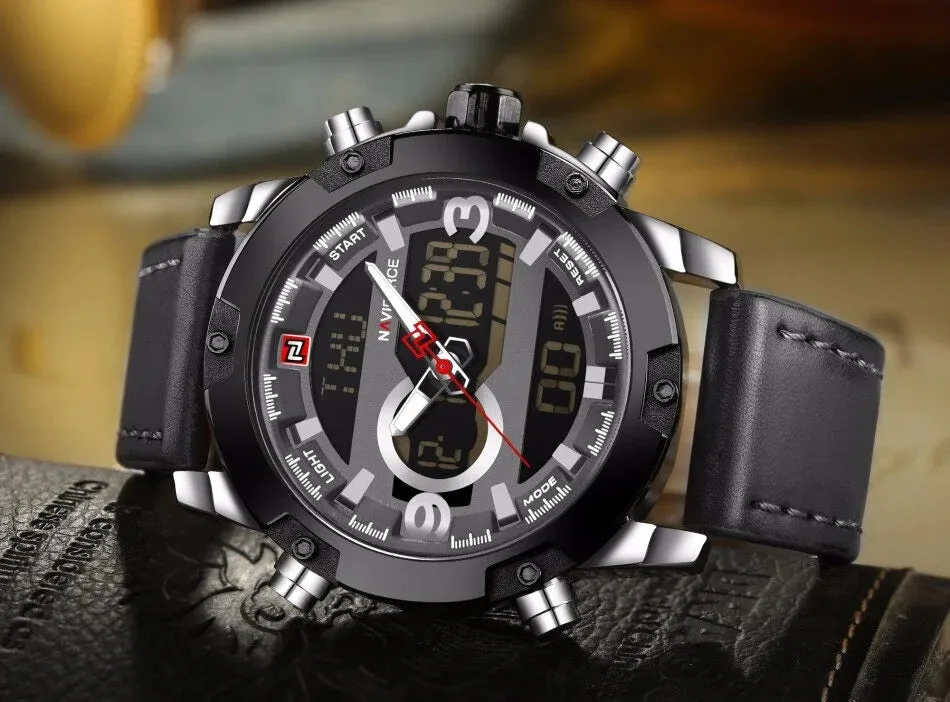 Waterproof Casual Sport Military Quartz Clock Watches for Men