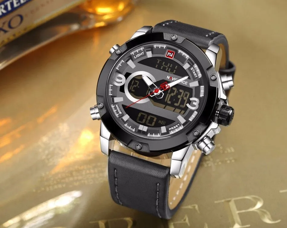 Waterproof Casual Sport Military Quartz Clock Watches for Men