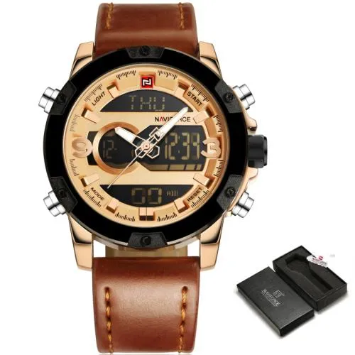 Waterproof Casual Sport Military Quartz Clock Watches for Men