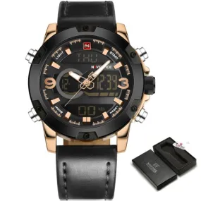 Waterproof Casual Sport Military Quartz Clock Watches for Men