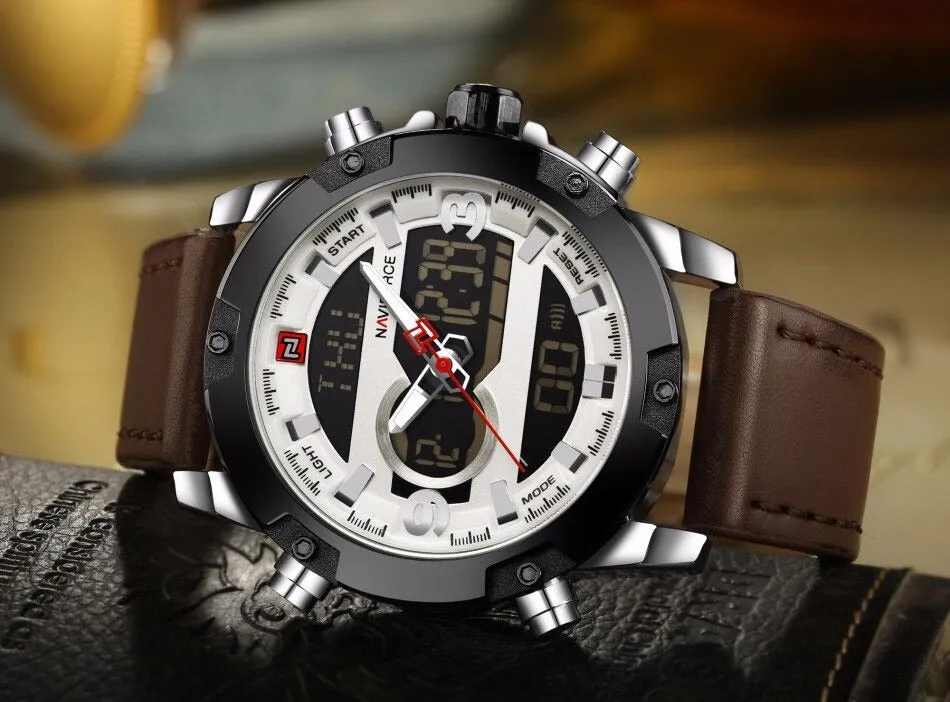 Waterproof Casual Sport Military Quartz Clock Watches for Men