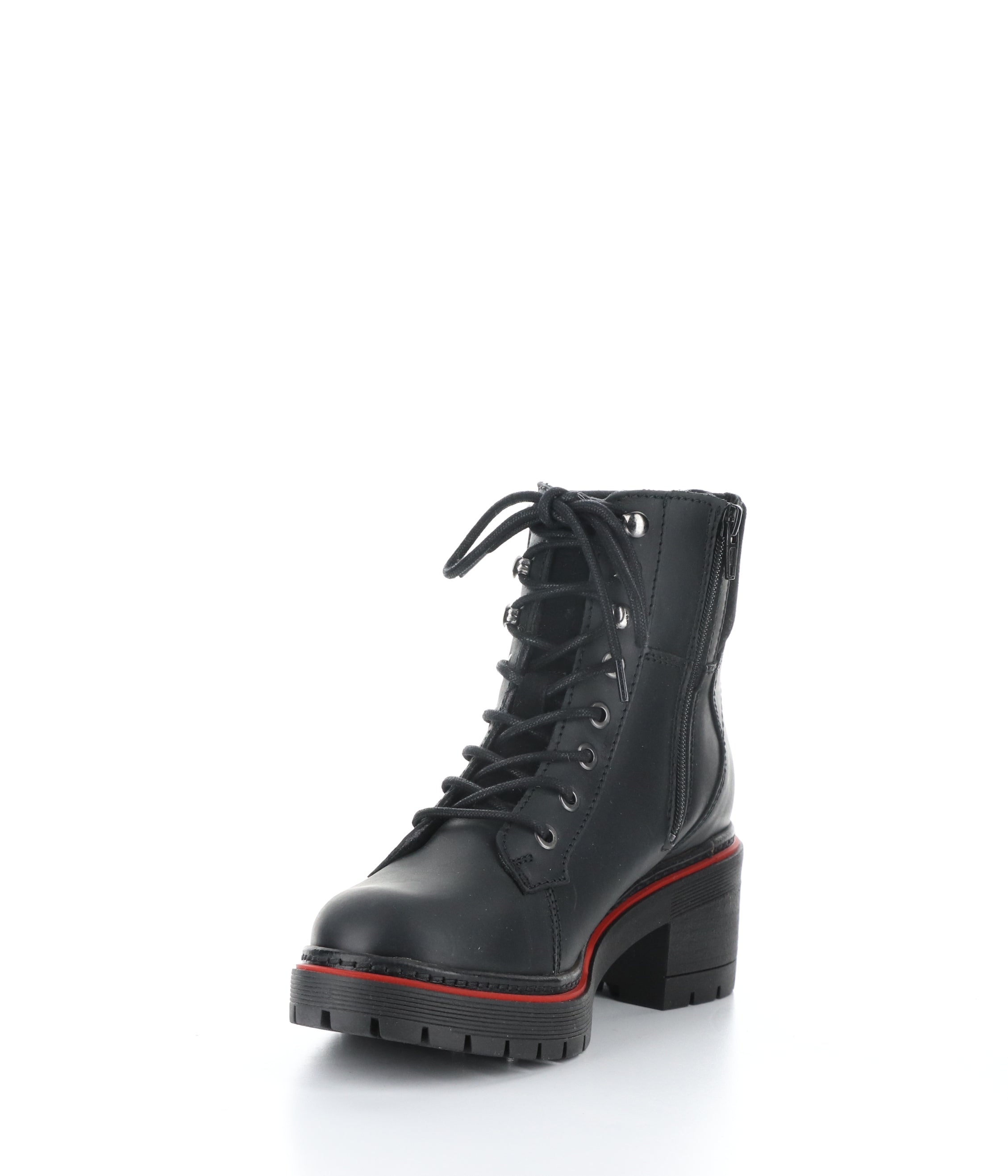 ZOA BLACK Round Toe Boots