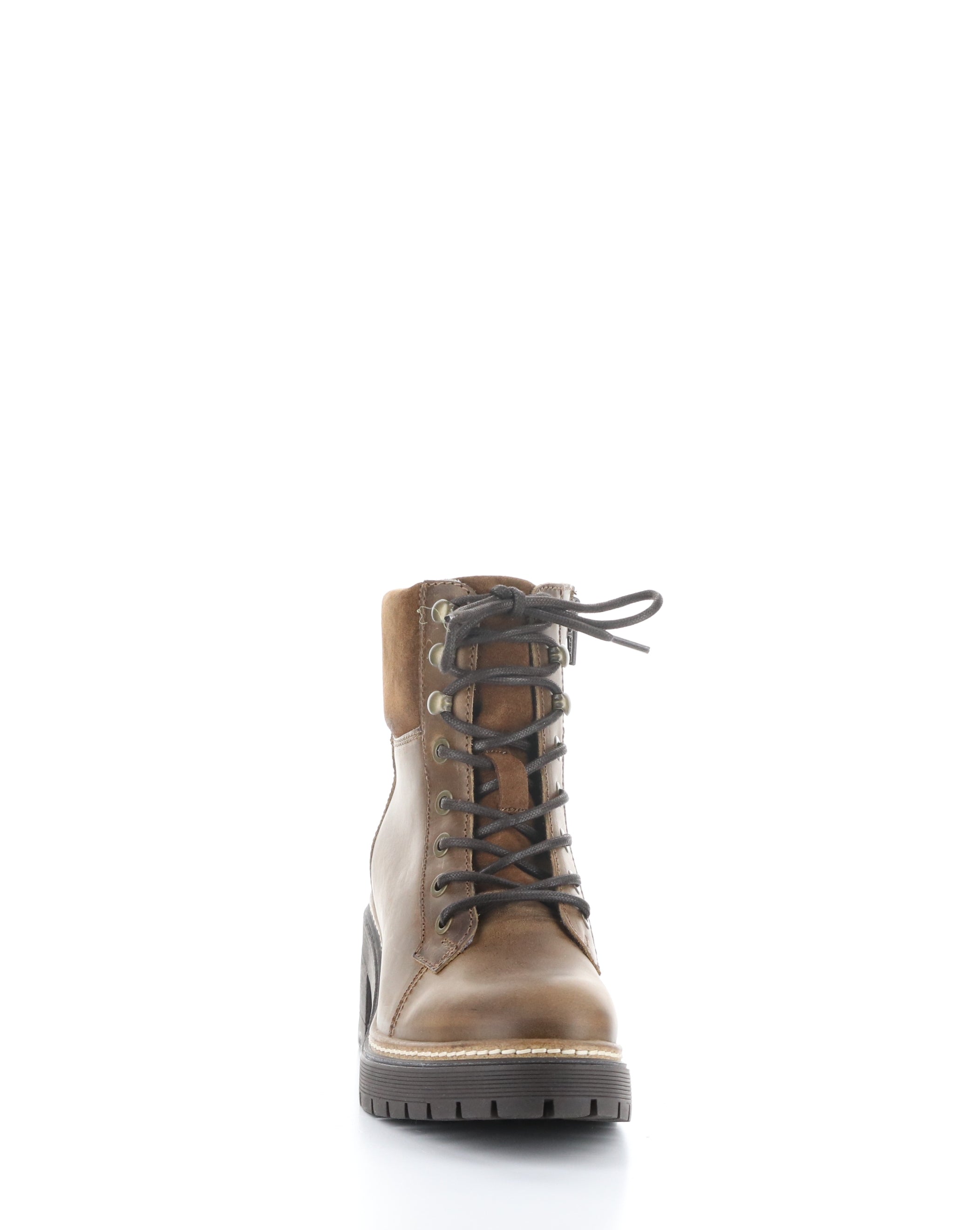 ZOA CAMEL/REDWOOD Round Toe Boots