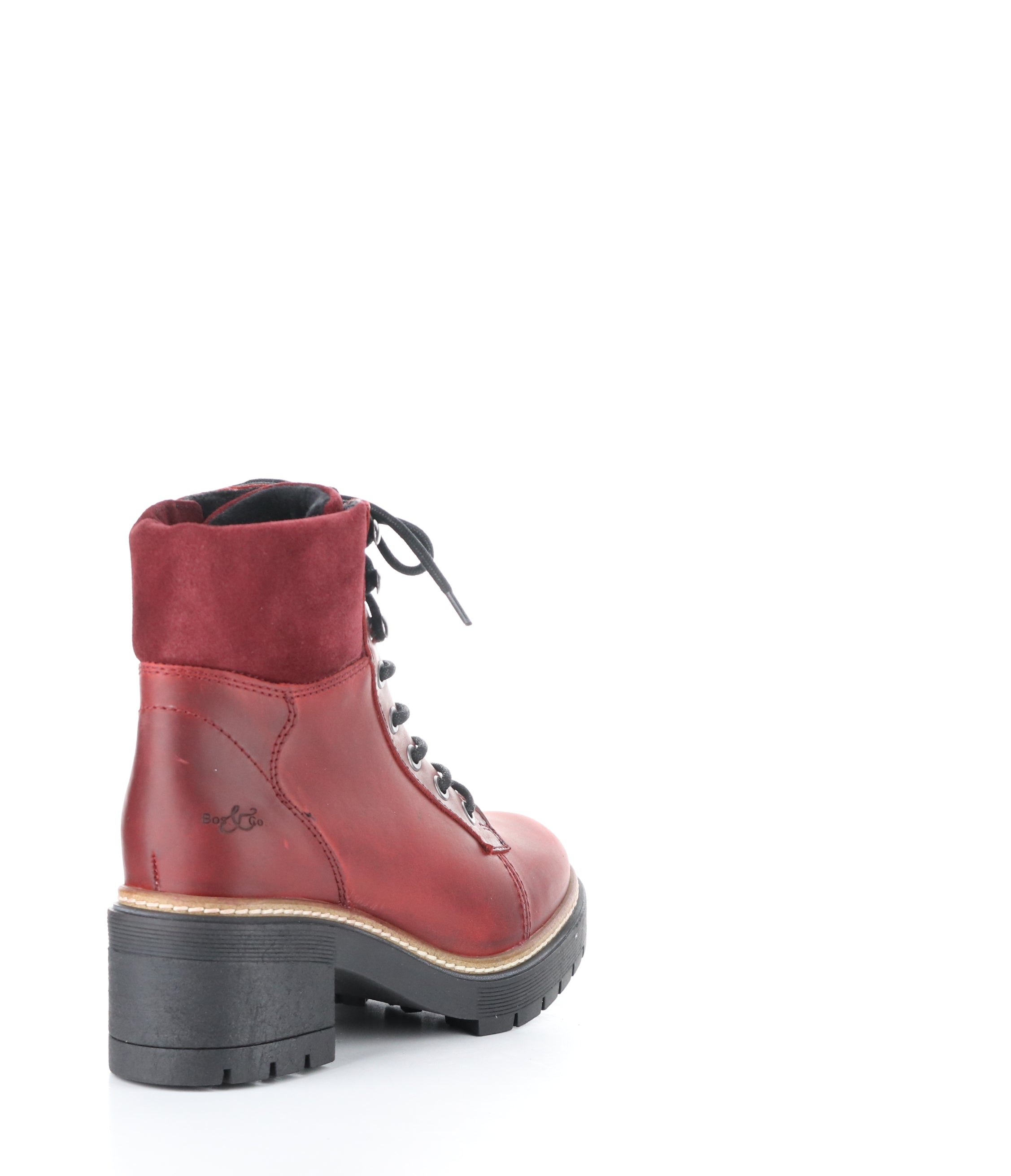 ZOA SCARLET/SANGRIA Round Toe Boots